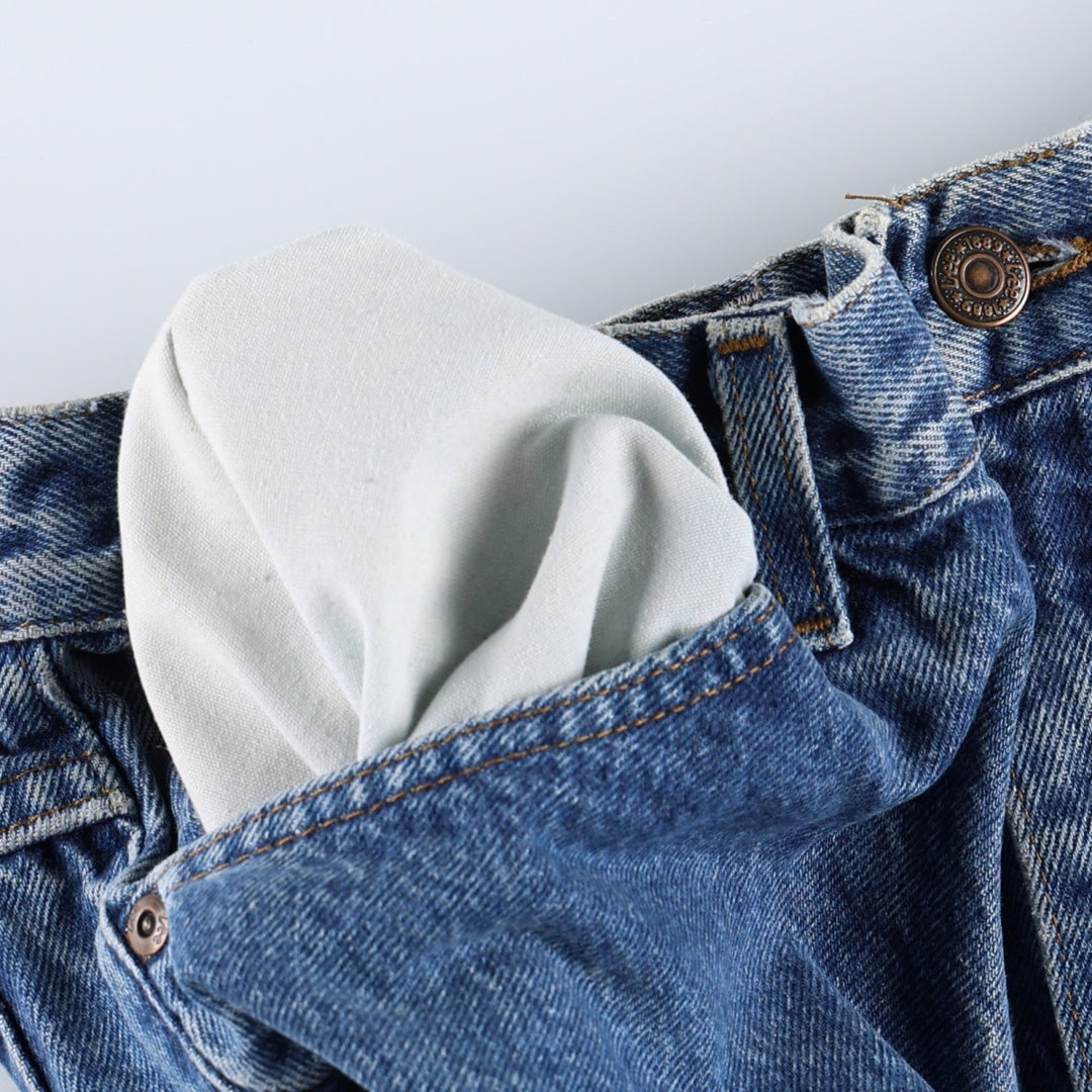 Lee Straight Denim Pants, Women's Size L (equivalent to W29) unclear blue type Vintage Second Hand