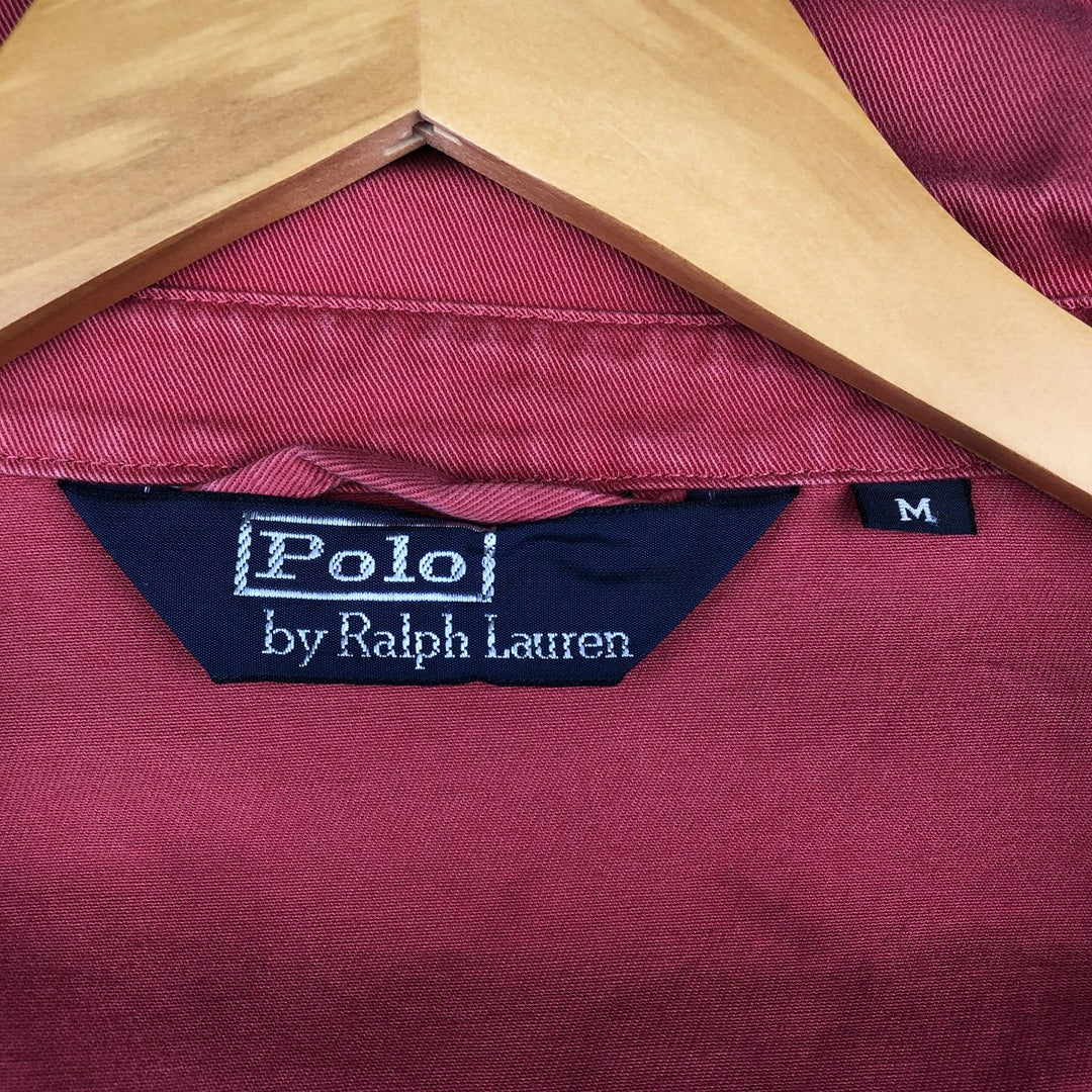 Ralph Lauren POLO by Ralph Lauren Swing Top Sports Jacket Men's M cotton red type Vintage Second Hand