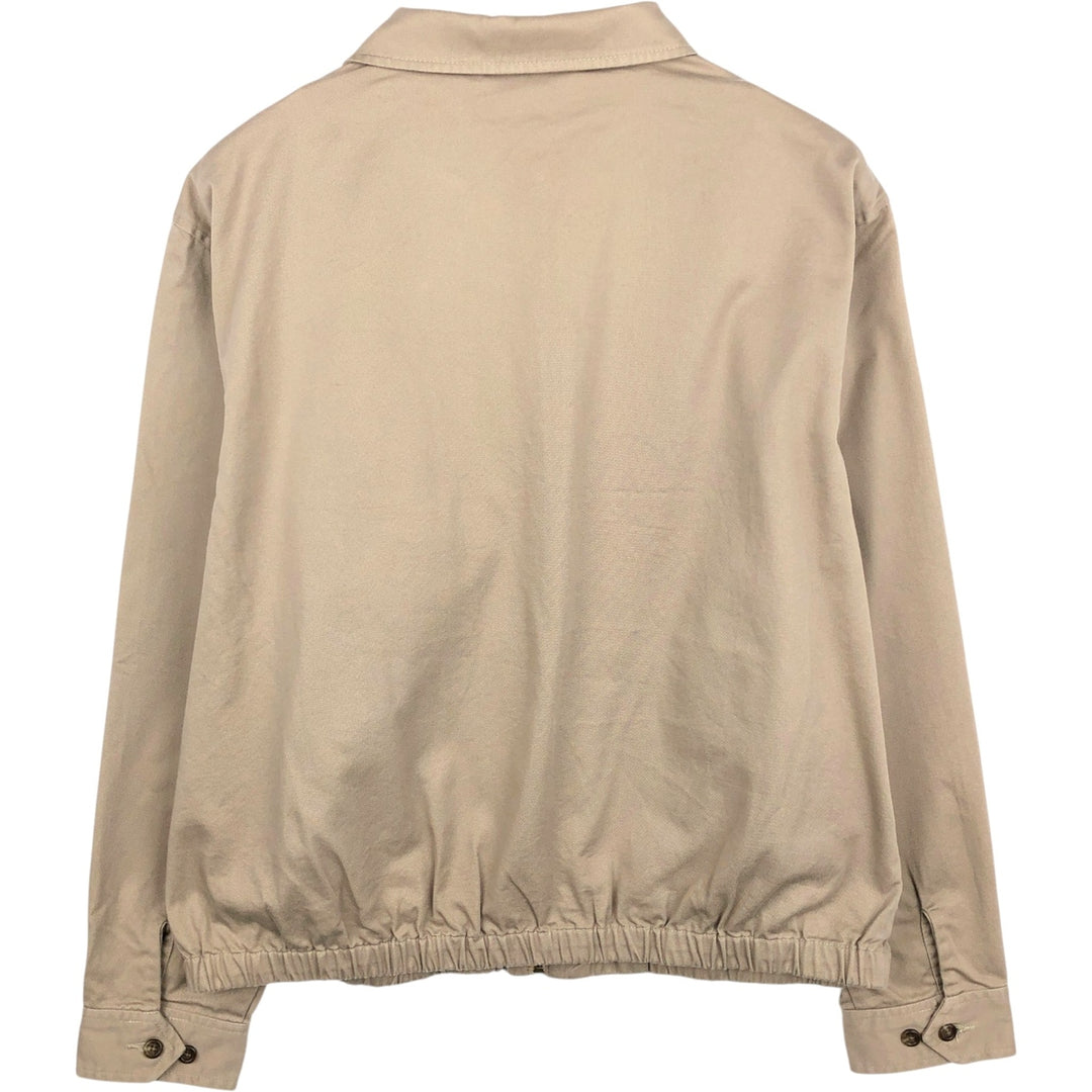 Ralph Lauren POLO by Ralph Lauren Swing Top Sports Jacket Men's XXL cotton beige type brown Vintage Second Hand