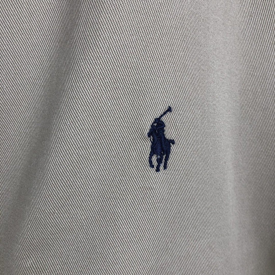 Ralph Lauren POLO by Ralph Lauren Swing Top Sports Jacket Men's XXL cotton beige type brown Vintage Second Hand