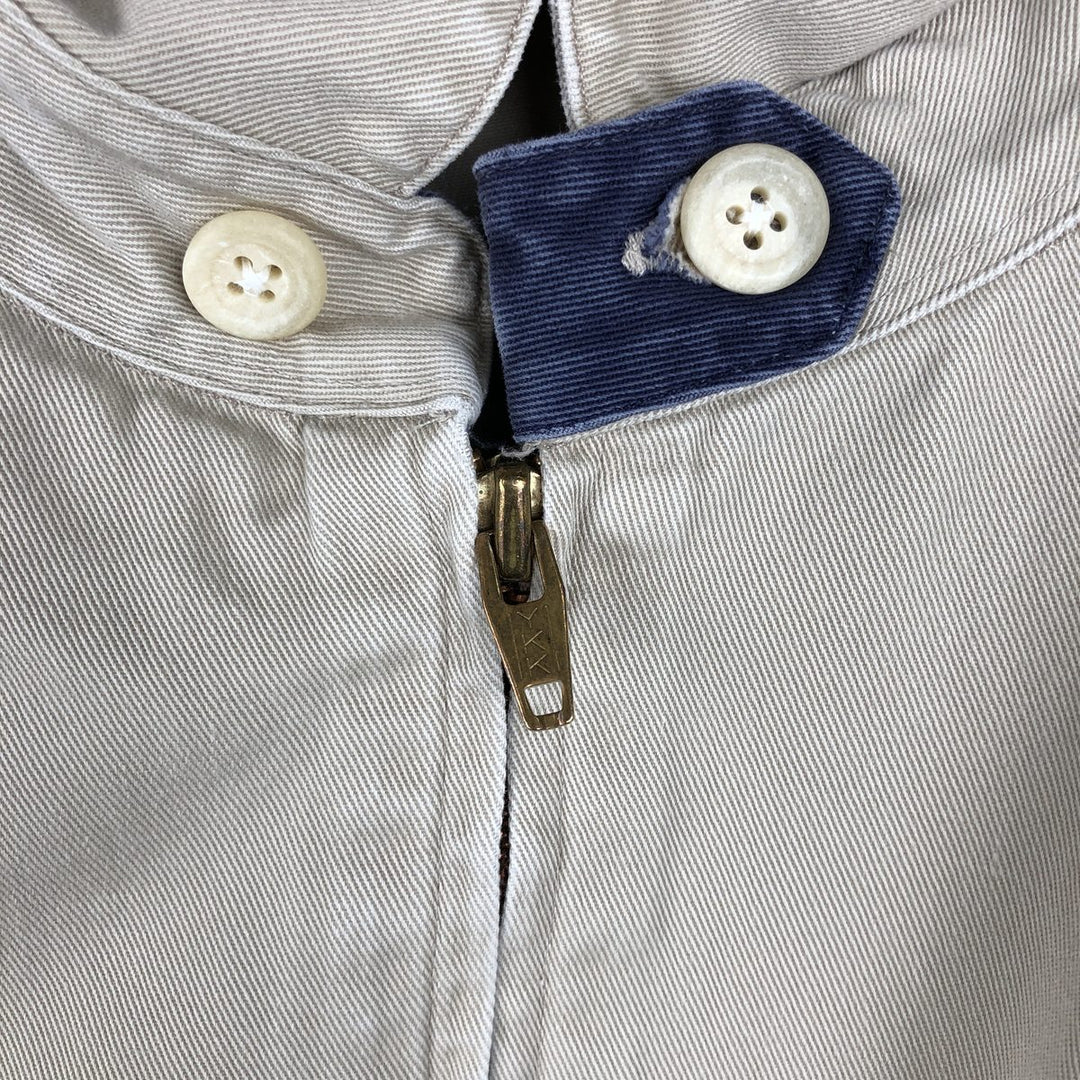 Ralph Lauren POLO by Ralph Lauren Swing Top Sports Jacket Made in Canada Men's L size cotton Beige type Vintage Second Hand