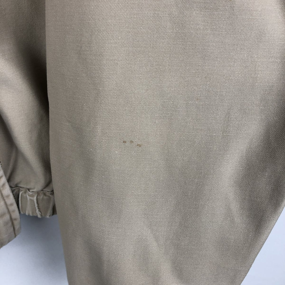 Ralph Lauren POLO by Ralph Lauren Swing Top Sports Jacket Made in Canada Men's L size cotton Beige type Vintage Second Hand