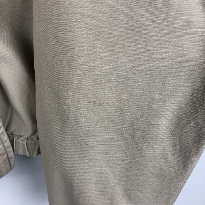 Ralph Lauren POLO by Ralph Lauren Swing Top Sports Jacket Made in Canada Men's L size cotton Beige type Vintage Second Hand