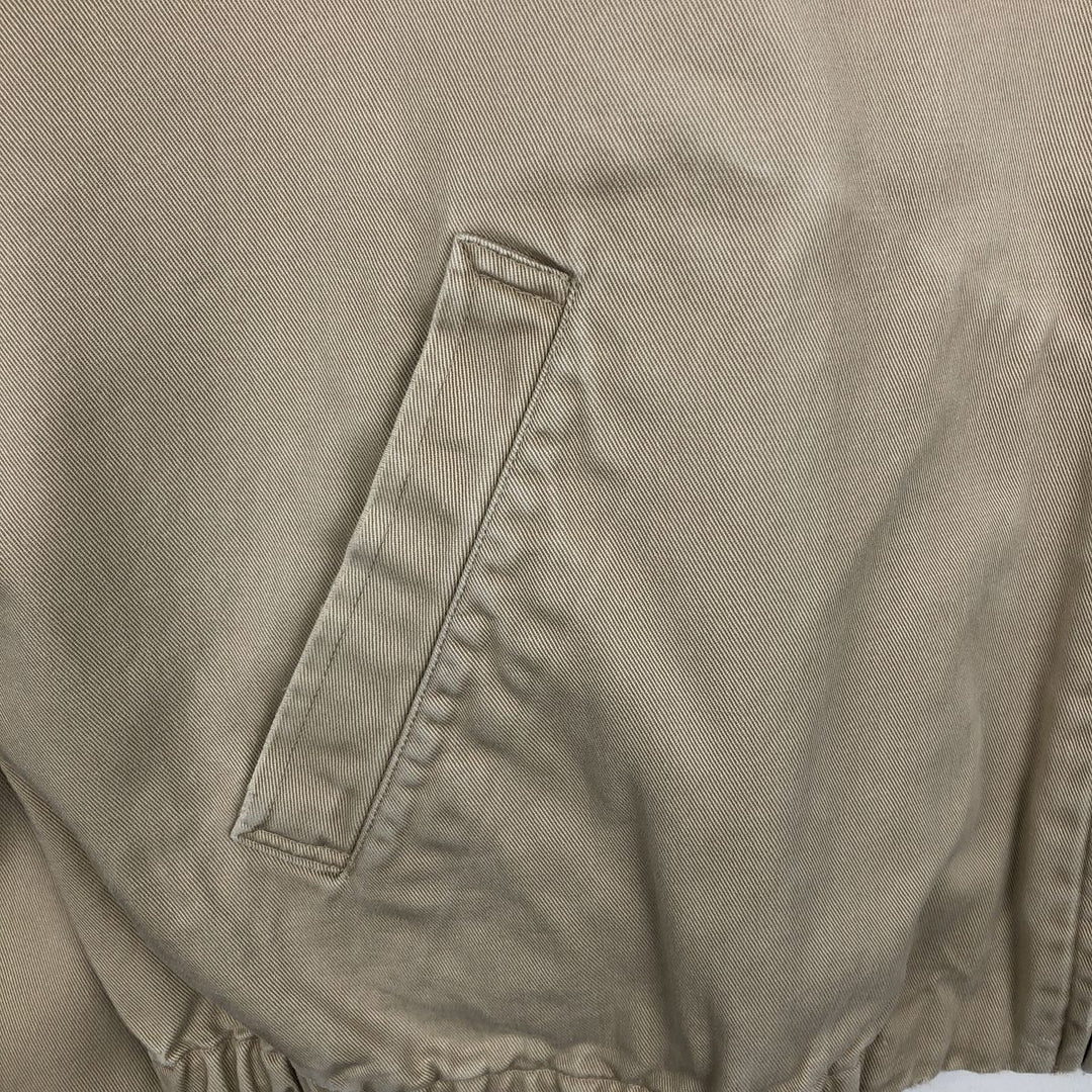 Ralph Lauren POLO by Ralph Lauren Swing Top Sports Jacket Made in Canada Men's L size cotton Beige type Vintage Second Hand