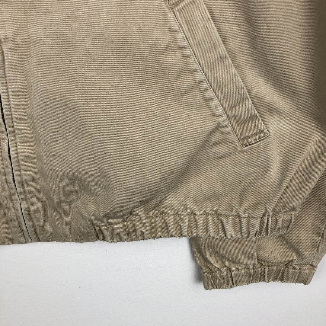 Ralph Lauren POLO by Ralph Lauren Swing Top Sports Jacket Made in Canada Men's L size cotton Beige type Vintage Second Hand