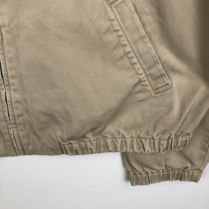 Ralph Lauren POLO by Ralph Lauren Swing Top Sports Jacket Made in Canada Men's L size cotton Beige type Vintage Second Hand