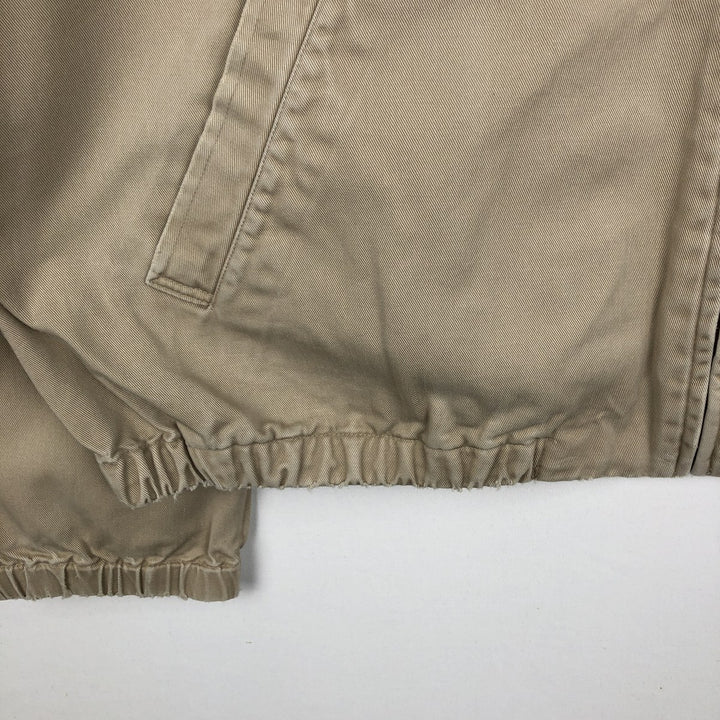 Ralph Lauren POLO by Ralph Lauren Swing Top Sports Jacket Made in Canada Men's L size cotton Beige type Vintage Second Hand