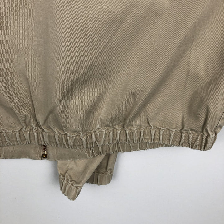 Ralph Lauren POLO by Ralph Lauren Swing Top Sports Jacket Made in Canada Men's L size cotton Beige type Vintage Second Hand