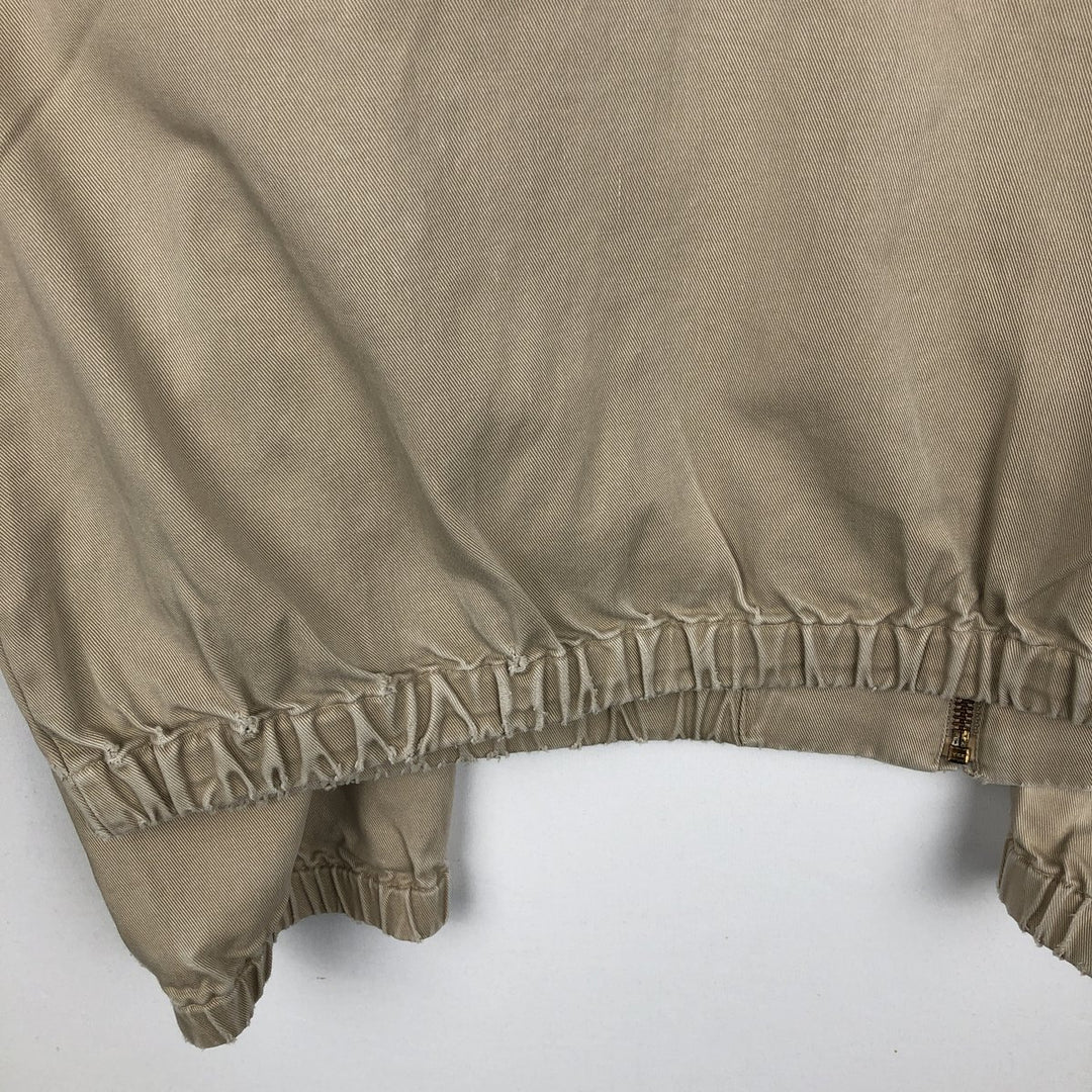 Ralph Lauren POLO by Ralph Lauren Swing Top Sports Jacket Made in Canada Men's L size cotton Beige type Vintage Second Hand