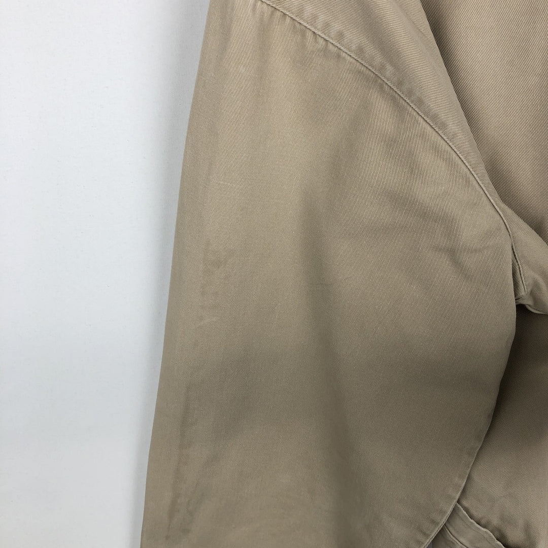Ralph Lauren POLO by Ralph Lauren Swing Top Sports Jacket Made in Canada Men's L size cotton Beige type Vintage Second Hand