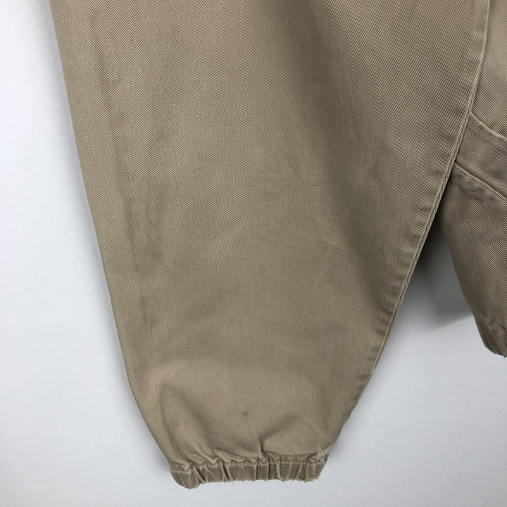 Ralph Lauren POLO by Ralph Lauren Swing Top Sports Jacket Made in Canada Men's L size cotton Beige type Vintage Second Hand