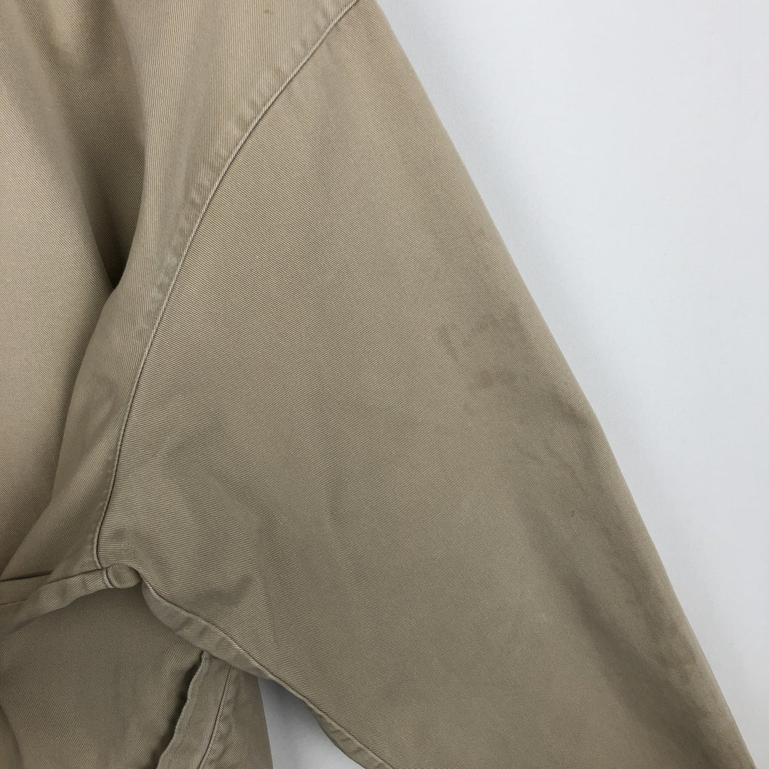 Ralph Lauren POLO by Ralph Lauren Swing Top Sports Jacket Made in Canada Men's L size cotton Beige type Vintage Second Hand