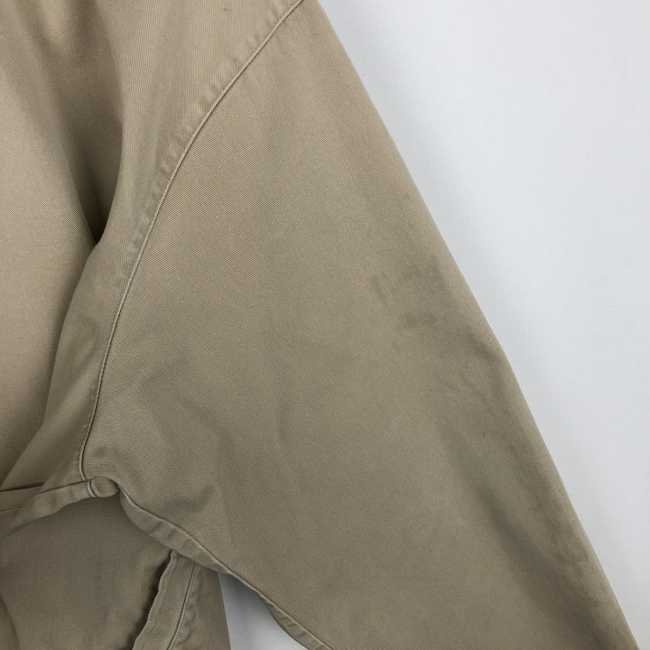 Ralph Lauren POLO by Ralph Lauren Swing Top Sports Jacket Made in Canada Men's L size cotton Beige type Vintage Second Hand