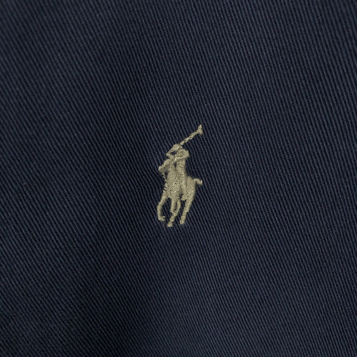 Ralph Lauren POLO by Ralph Lauren Swing Top Sports Jacket Men's XL cotton navy blue type Vintage Second Hand