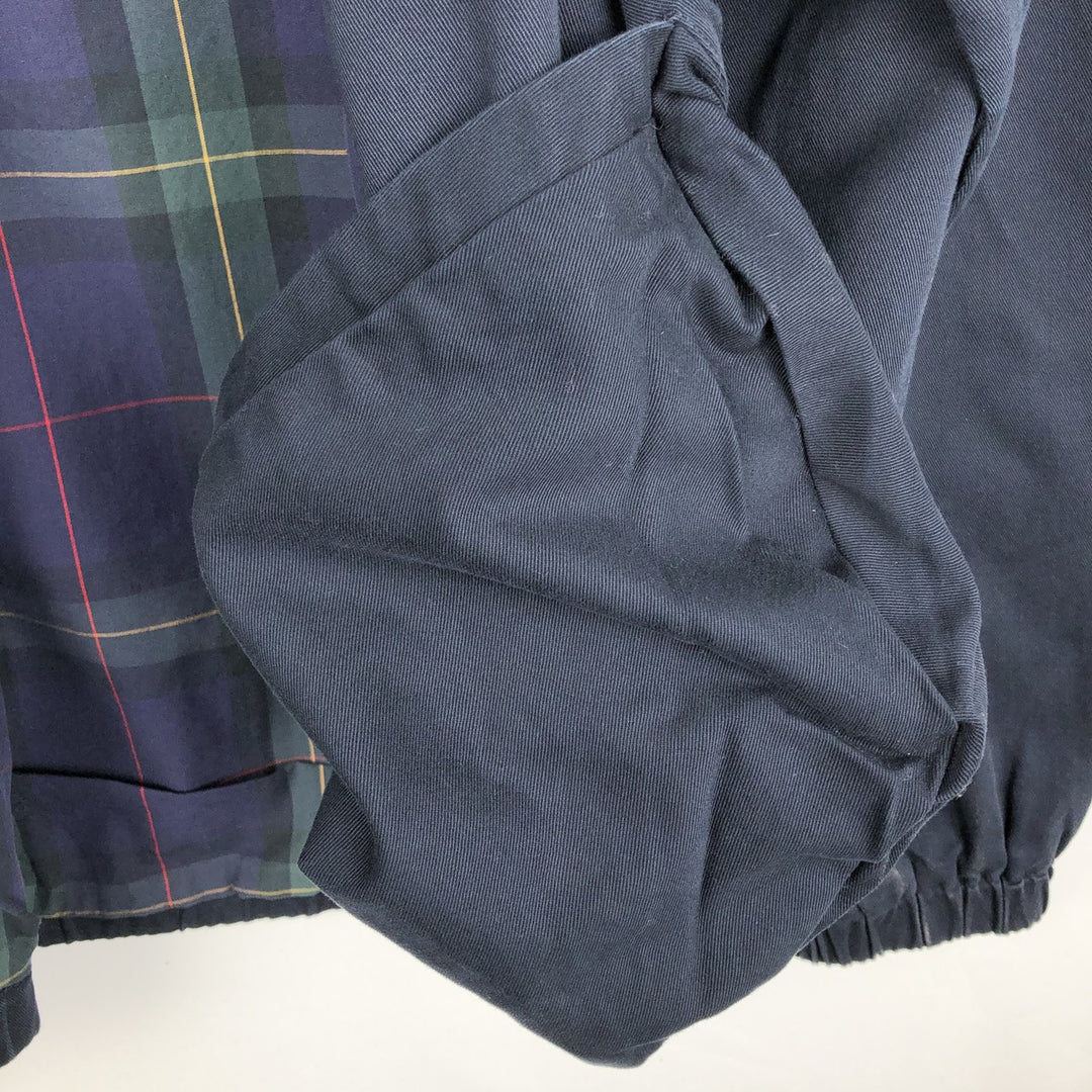 Ralph Lauren POLO by Ralph Lauren Swing Top Sports Jacket Men's XL cotton navy blue type Vintage Second Hand