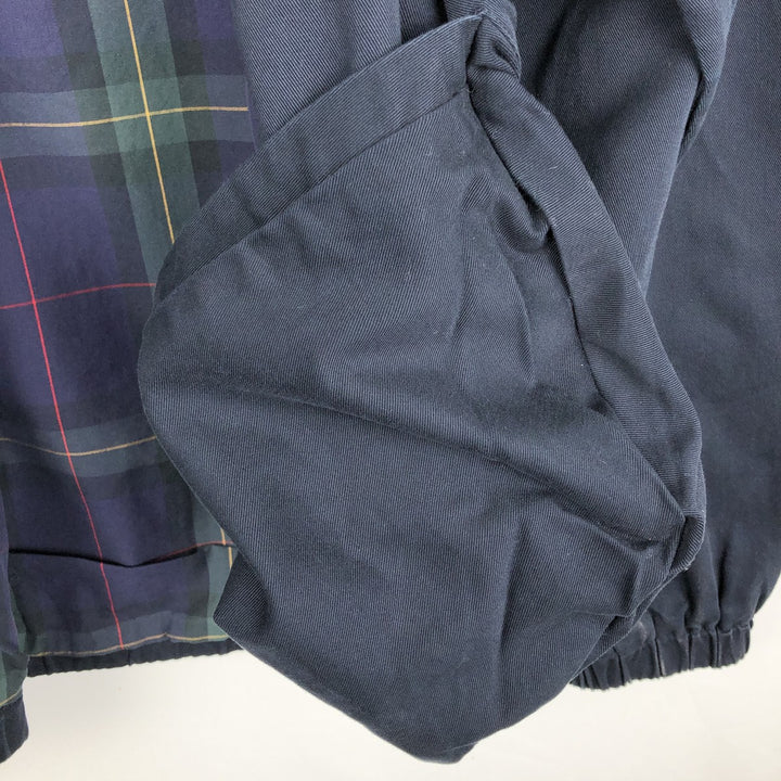 Ralph Lauren POLO by Ralph Lauren Swing Top Sports Jacket Men's XL cotton navy blue type Vintage Second Hand