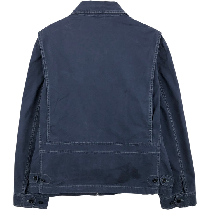 Ralph Lauren POLO by Ralph Lauren Swing Top Sports Jacket Men's XL cotton navy blue type Vintage Second Hand