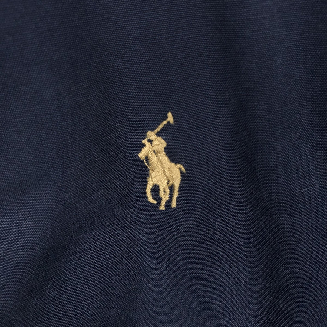 Ralph Lauren POLO by Ralph Lauren Swing Top Sports Jacket Men's XL cotton navy blue type Vintage Second Hand