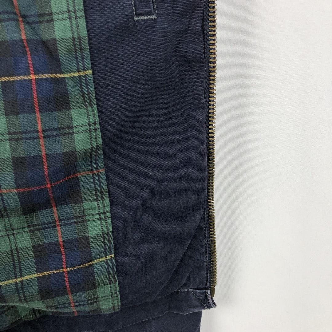 Ralph Lauren POLO by Ralph Lauren Swing Top Sports Jacket Men's XL cotton navy blue type Vintage Second Hand