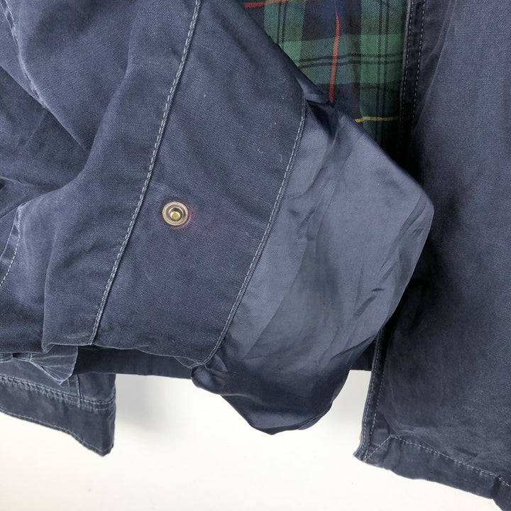 Ralph Lauren POLO by Ralph Lauren Swing Top Sports Jacket Men's XL cotton navy blue type Vintage Second Hand