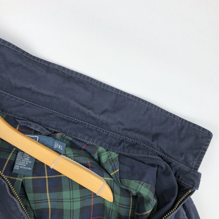 Ralph Lauren POLO by Ralph Lauren Swing Top Sports Jacket Men's XL cotton navy blue type Vintage Second Hand