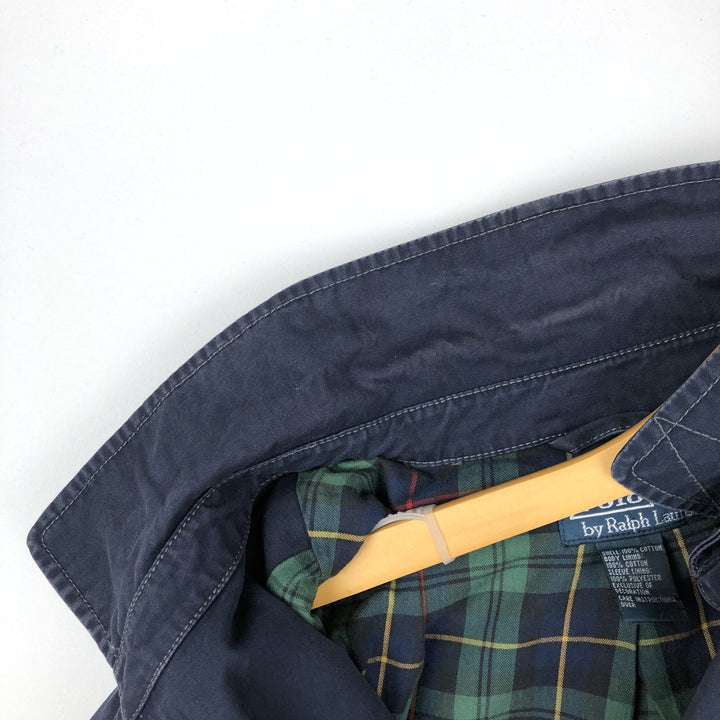 Ralph Lauren POLO by Ralph Lauren Swing Top Sports Jacket Men's XL cotton navy blue type Vintage Second Hand