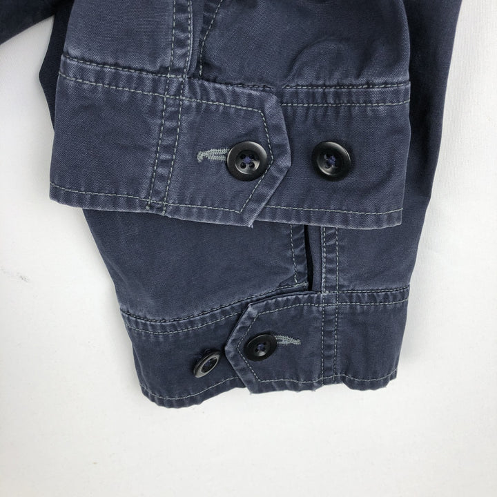 Ralph Lauren POLO by Ralph Lauren Swing Top Sports Jacket Men's XL cotton navy blue type Vintage Second Hand