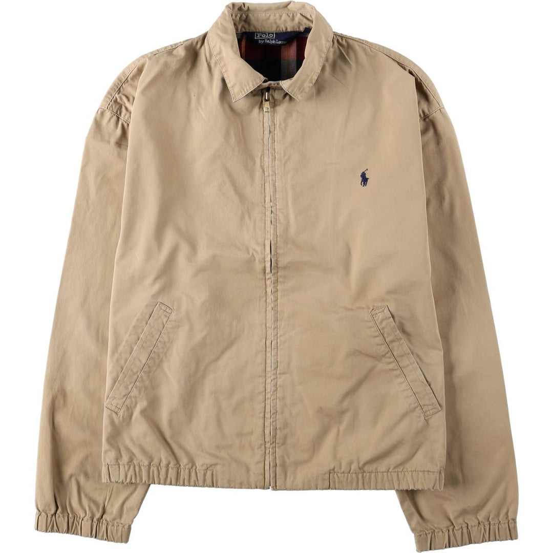 Ralph Lauren POLO by Ralph Lauren Swing Top Sports Jacket Men's M cotton Beige type Vintage Second Hand
