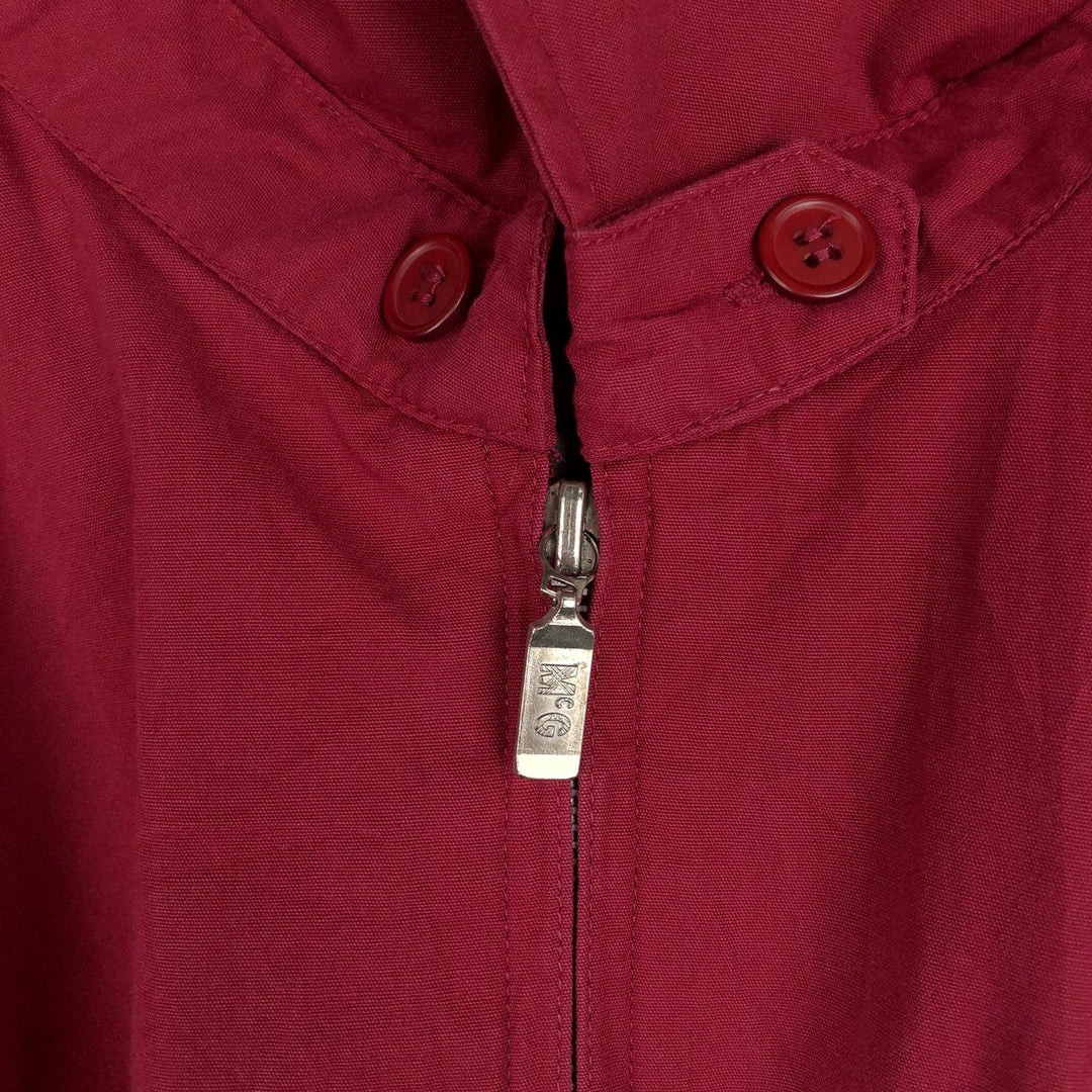 McGREGOR Swing Top Sports Jacket, Men's Size L (approx.) cotton red type Vintage Second Hand