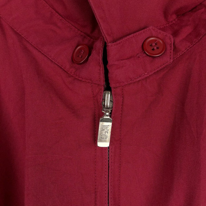 McGREGOR Swing Top Sports Jacket, Men's Size L (approx.) cotton red type Vintage Second Hand