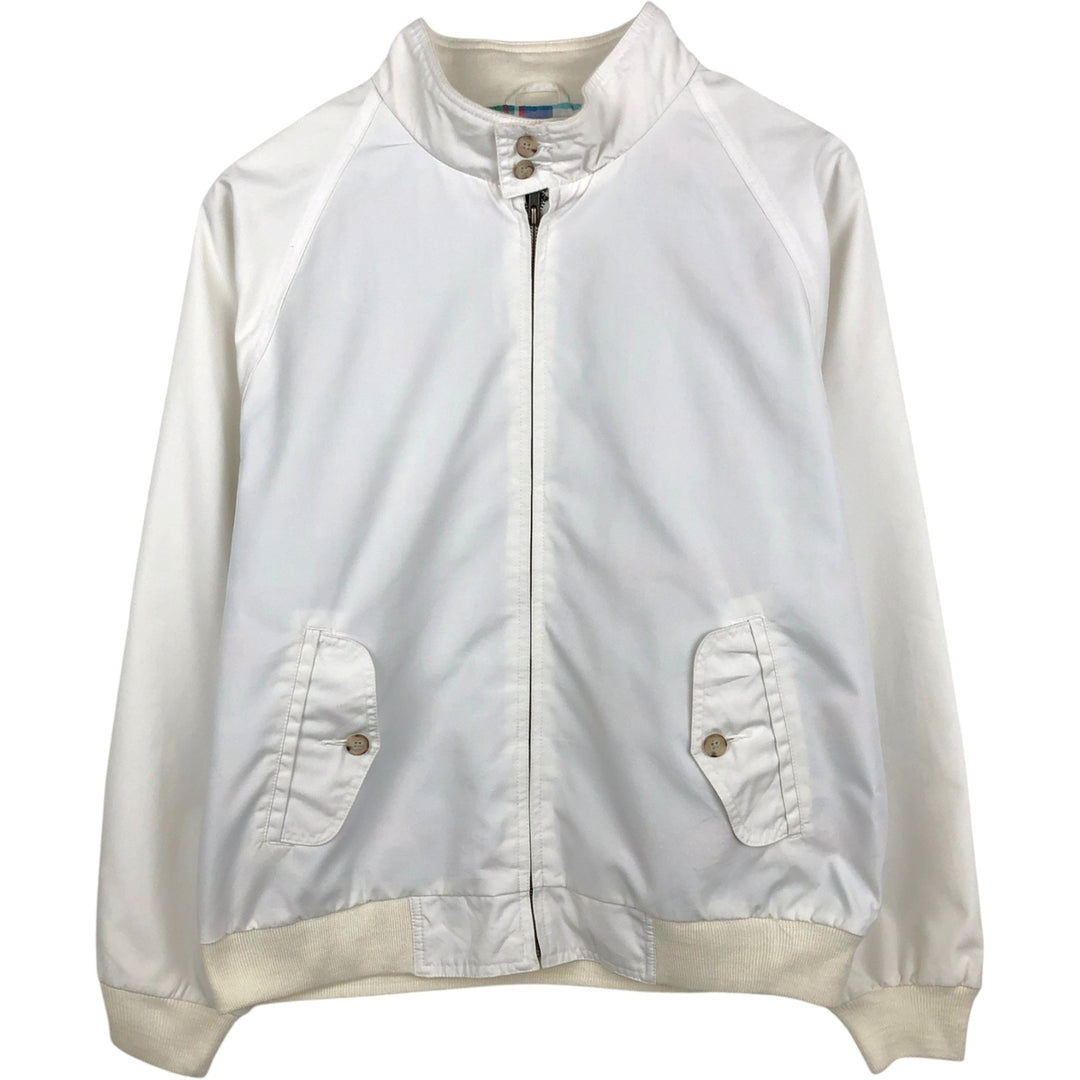 80s-90'S Eddie Bauer Harrington Jacket, Swing Top, Black Tag, Men's Size L (Equivalent), Vintage polyester white type Vintage Second Hand