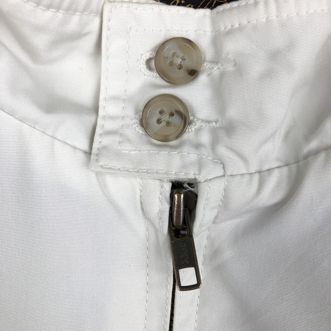 80s-90'S Eddie Bauer Harrington Jacket, Swing Top, Black Tag, Men's Size L (Equivalent), Vintage polyester white type Vintage Second Hand