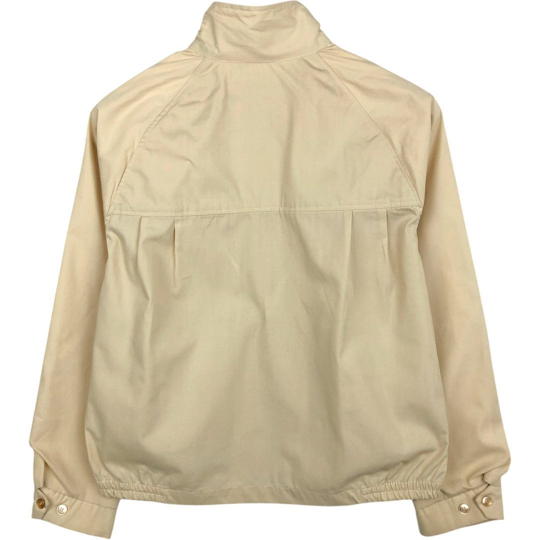 ~90'S Campus Harrington Jacket Swing Top, Made in USA, Men's Size M (Equivalent), Vintage Dacron Polyester Beige type Vintage Second Hand