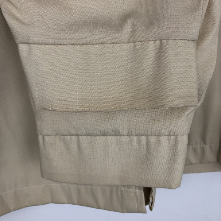 ~90'S Campus Harrington Jacket Swing Top, Made in USA, Men's Size M (Equivalent), Vintage Dacron Polyester Beige type Vintage Second Hand