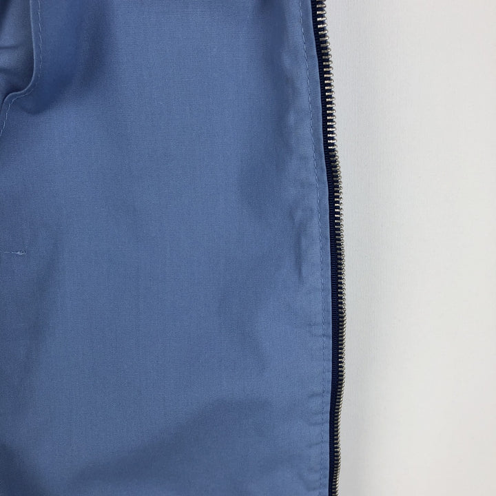 Manhattan Sport Harrington Jacket Swing Top, Made in USA, Men's Size L (approx.) unclear Blue type light blue Vintage Second Hand