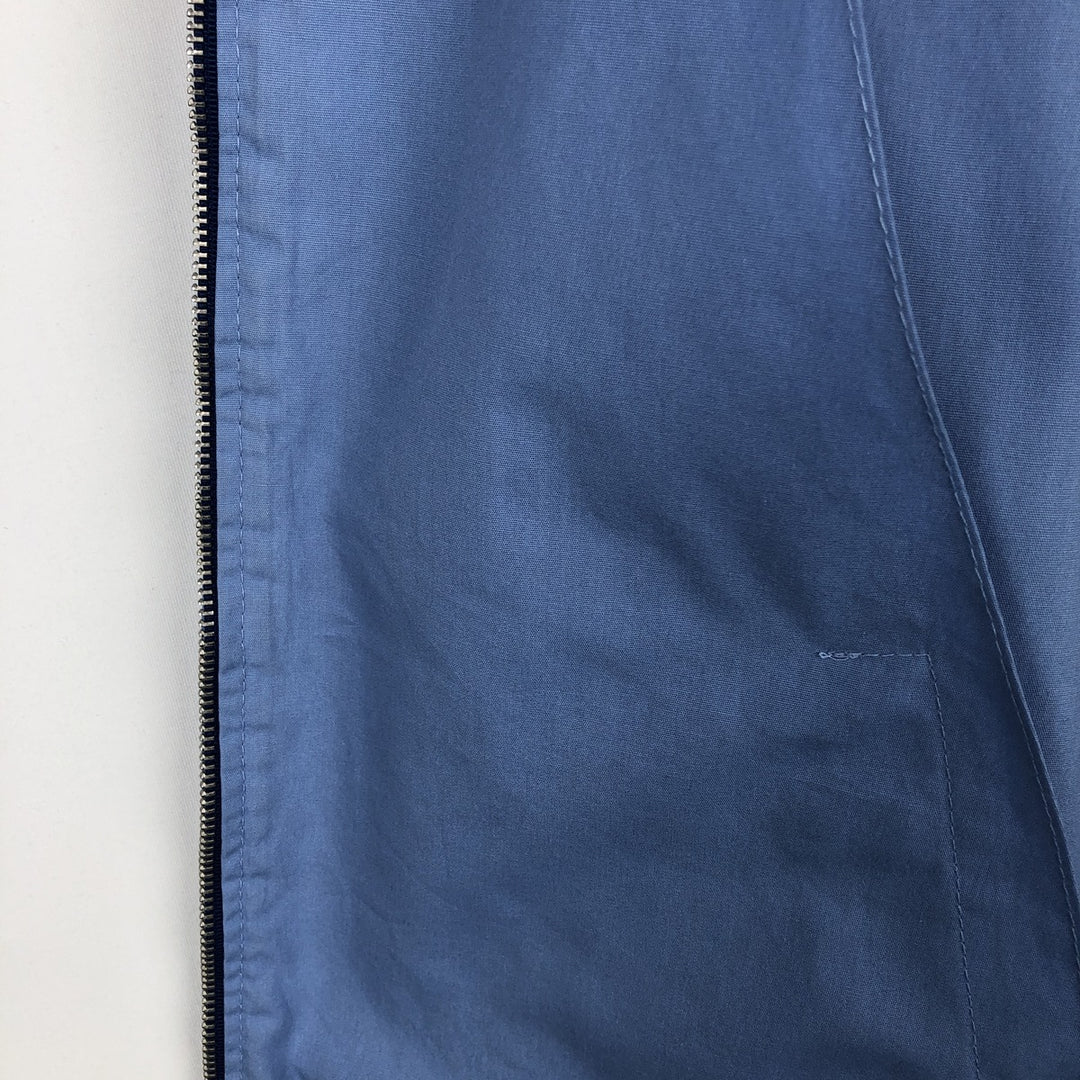 Manhattan Sport Harrington Jacket Swing Top, Made in USA, Men's Size L (approx.) unclear Blue type light blue Vintage Second Hand