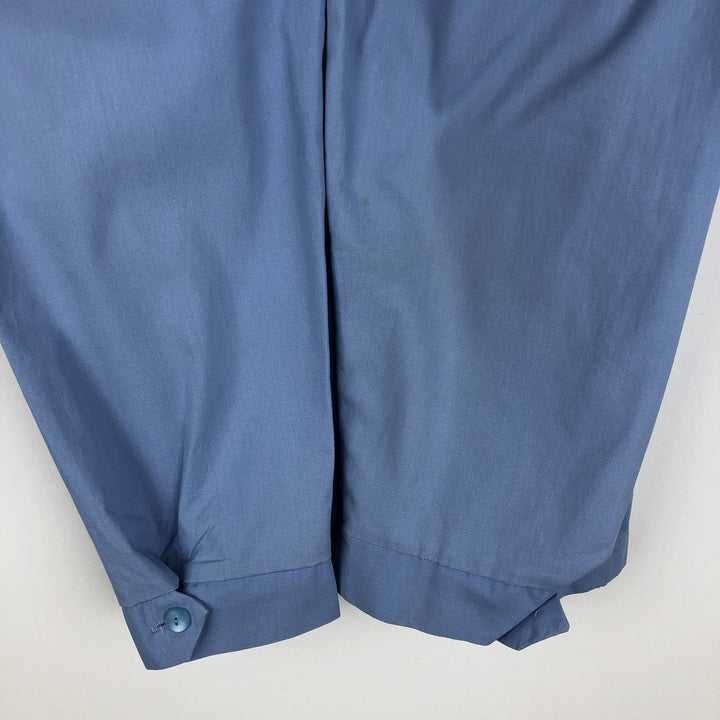 Manhattan Sport Harrington Jacket Swing Top, Made in USA, Men's Size L (approx.) unclear Blue type light blue Vintage Second Hand
