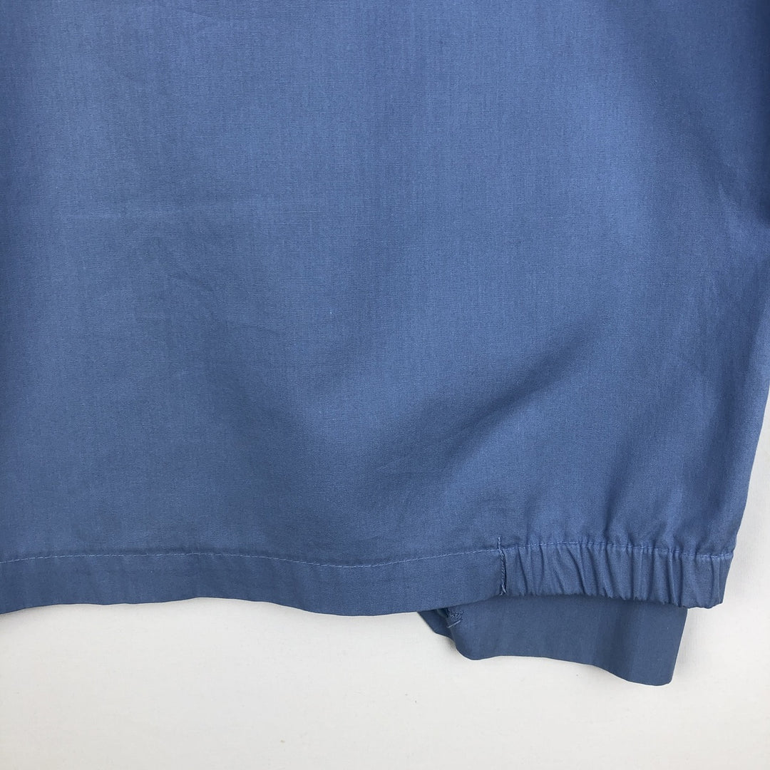 Manhattan Sport Harrington Jacket Swing Top, Made in USA, Men's Size L (approx.) unclear Blue type light blue Vintage Second Hand