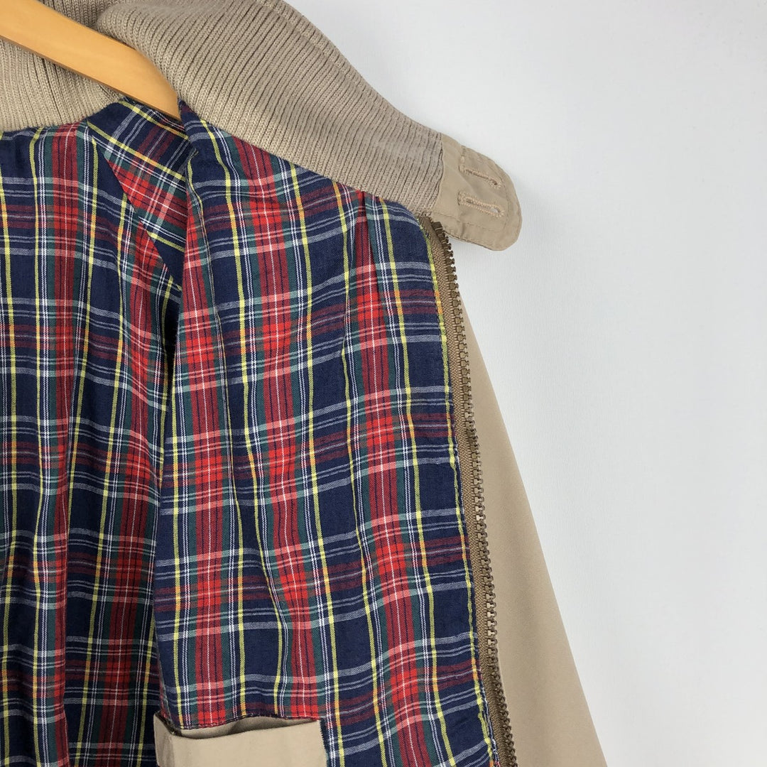 Eddie Bauer Harrington Jacket Swing Top, Men's Size XL (approx.) polyester beige type brown Vintage Second Hand