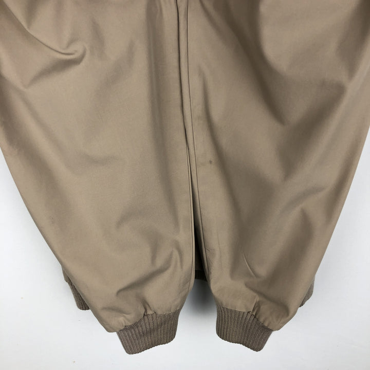 Eddie Bauer Harrington Jacket Swing Top, Men's Size XL (approx.) polyester beige type brown Vintage Second Hand