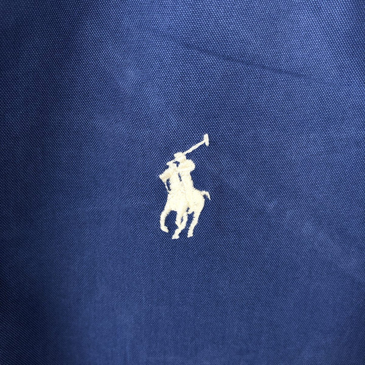 Ralph Lauren POLO by Ralph Lauren cotton hoodie, men's size XL cotton blue type Vintage Second Hand