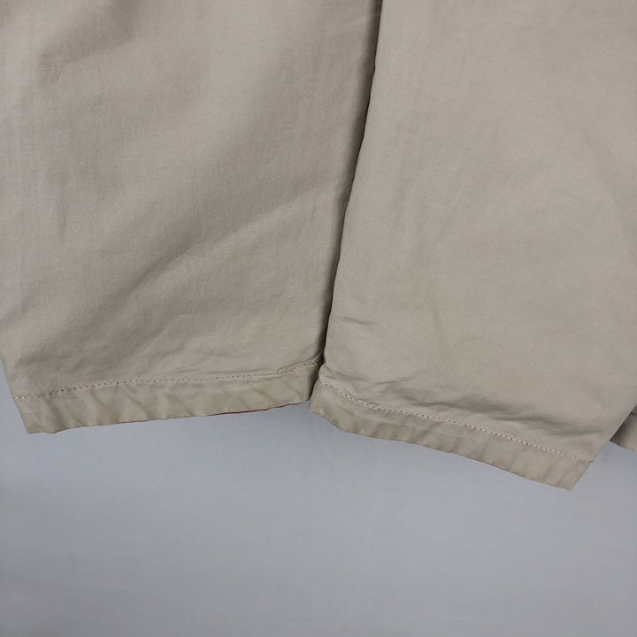 Ralph Lauren POLO by Ralph Lauren reversible cotton hoodie, men's size L cotton Beige type Vintage Second Hand
