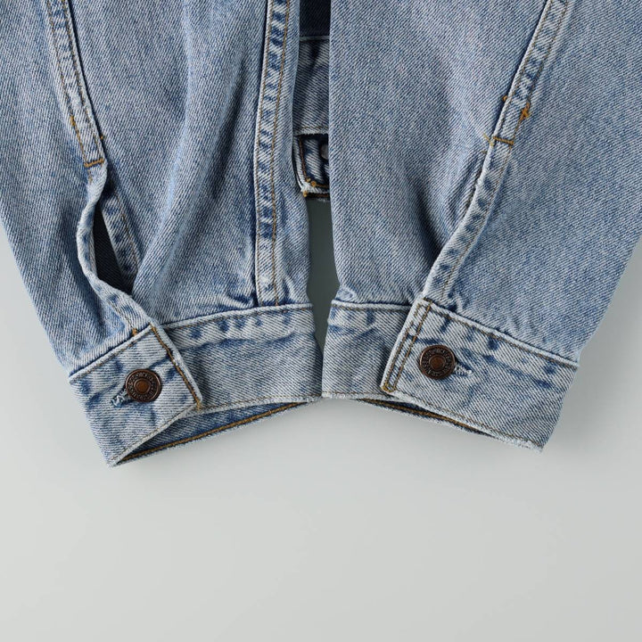 90'S Levi's 70503-0283 Denim Jacket, Men's Size L, Vintage cotton blue type Vintage Second Hand