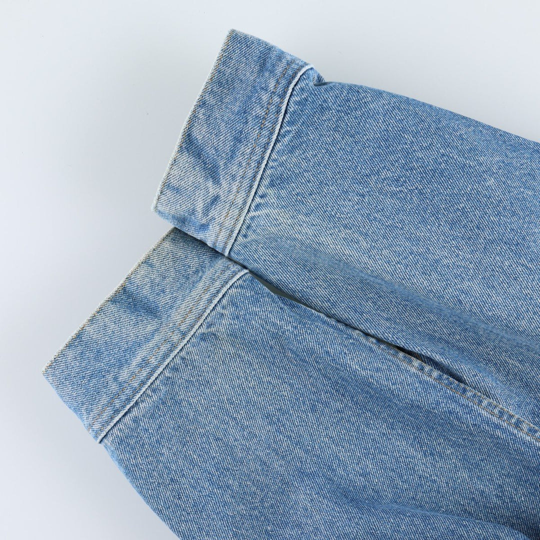 Big Size Lee Denim Jacket (G-Jean) - Made in Canada - Men's XXXL Equivalent cotton blue type Vintage Second Hand