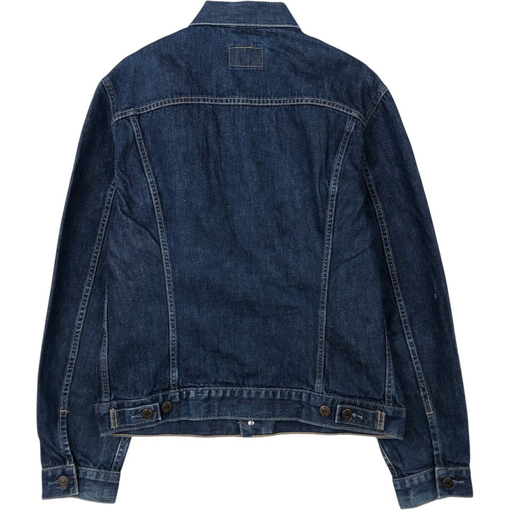 2000'S Levi's 70500-0401 Euro Model Denim Jacket, Men's Size XL cotton Navy blue Vintage Second Hand