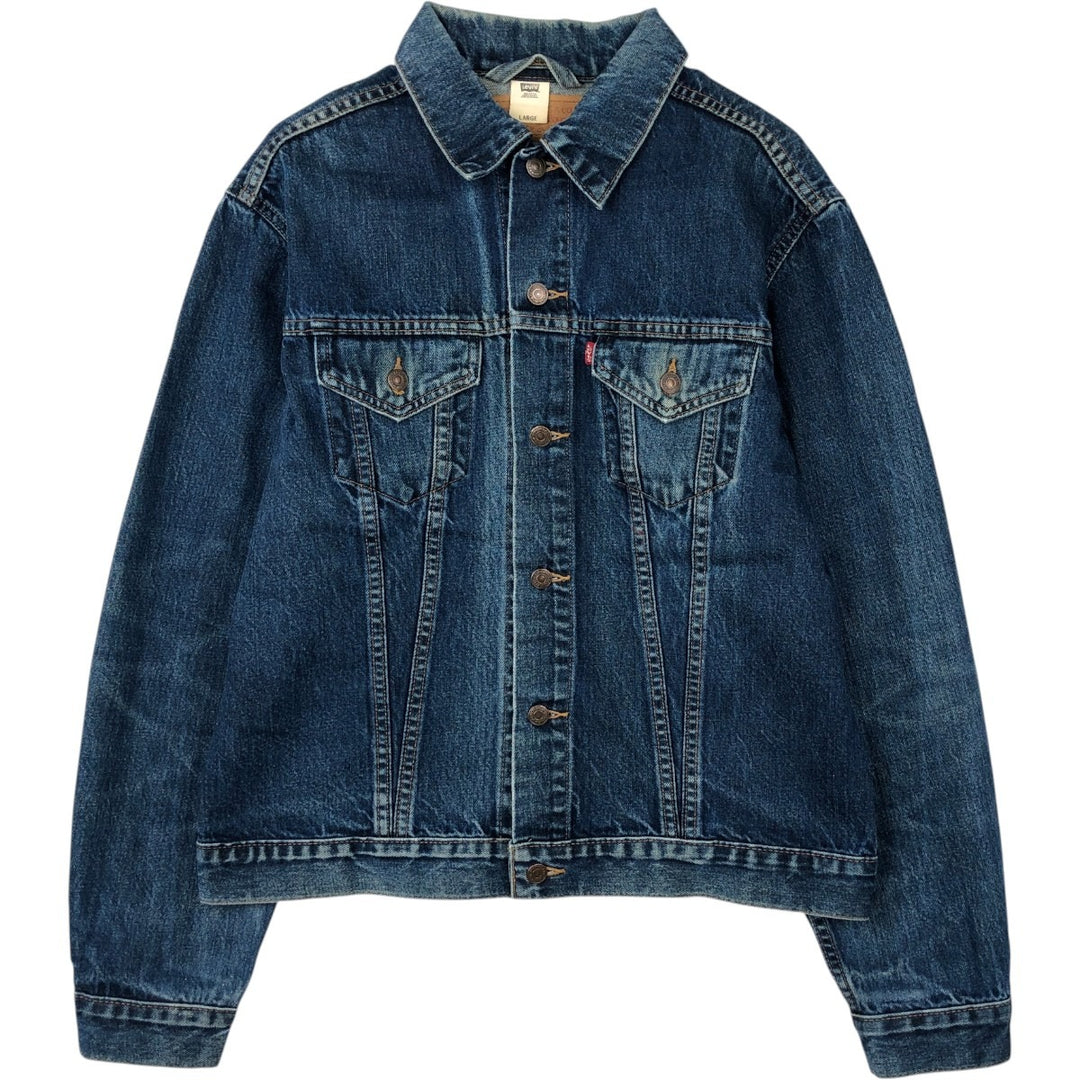2000'S Levi's 70515-0957 Denim Jacket (Men's Size L) cotton blue type Vintage Second Hand