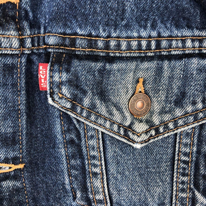 2000'S Levi's 70515-0957 Denim Jacket (Men's Size L) cotton blue type Vintage Second Hand