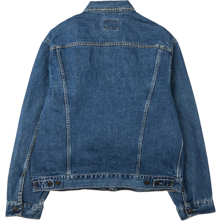 2000'S Levi's 70500-0414 Euro Model Denim Jacket, Men's Size XL cotton blue type Vintage Second Hand