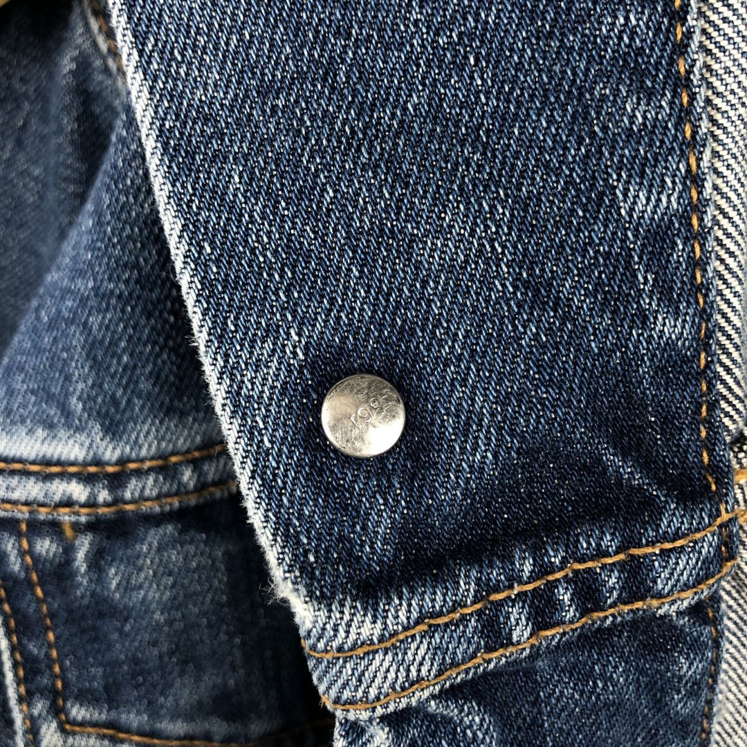 2000'S Levi's 70500-0414 Euro Model Denim Jacket, Men's Size XL cotton blue type Vintage Second Hand