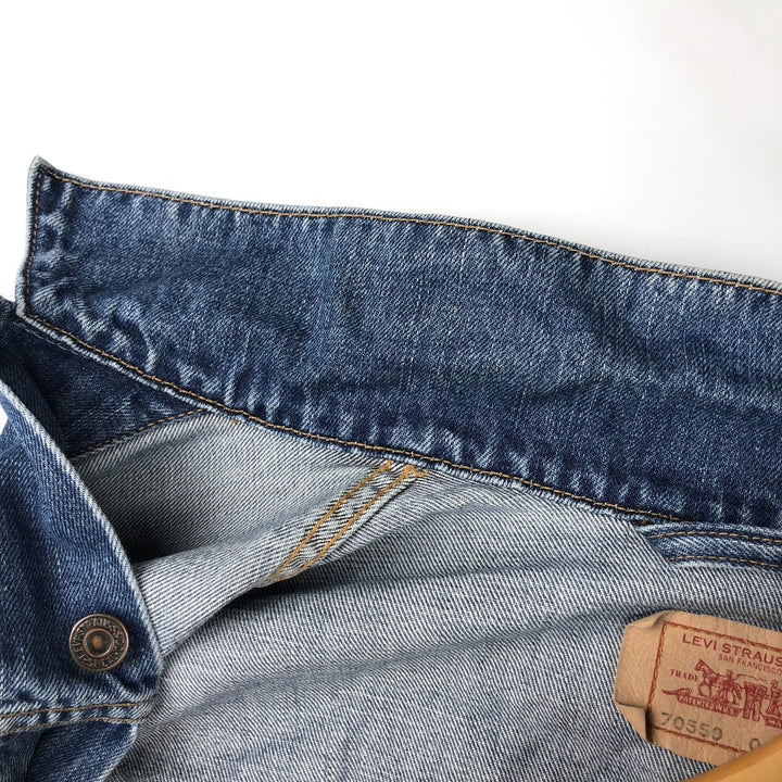 2000'S Levi's 70500-0414 Euro Model Denim Jacket, Men's Size XL cotton blue type Vintage Second Hand